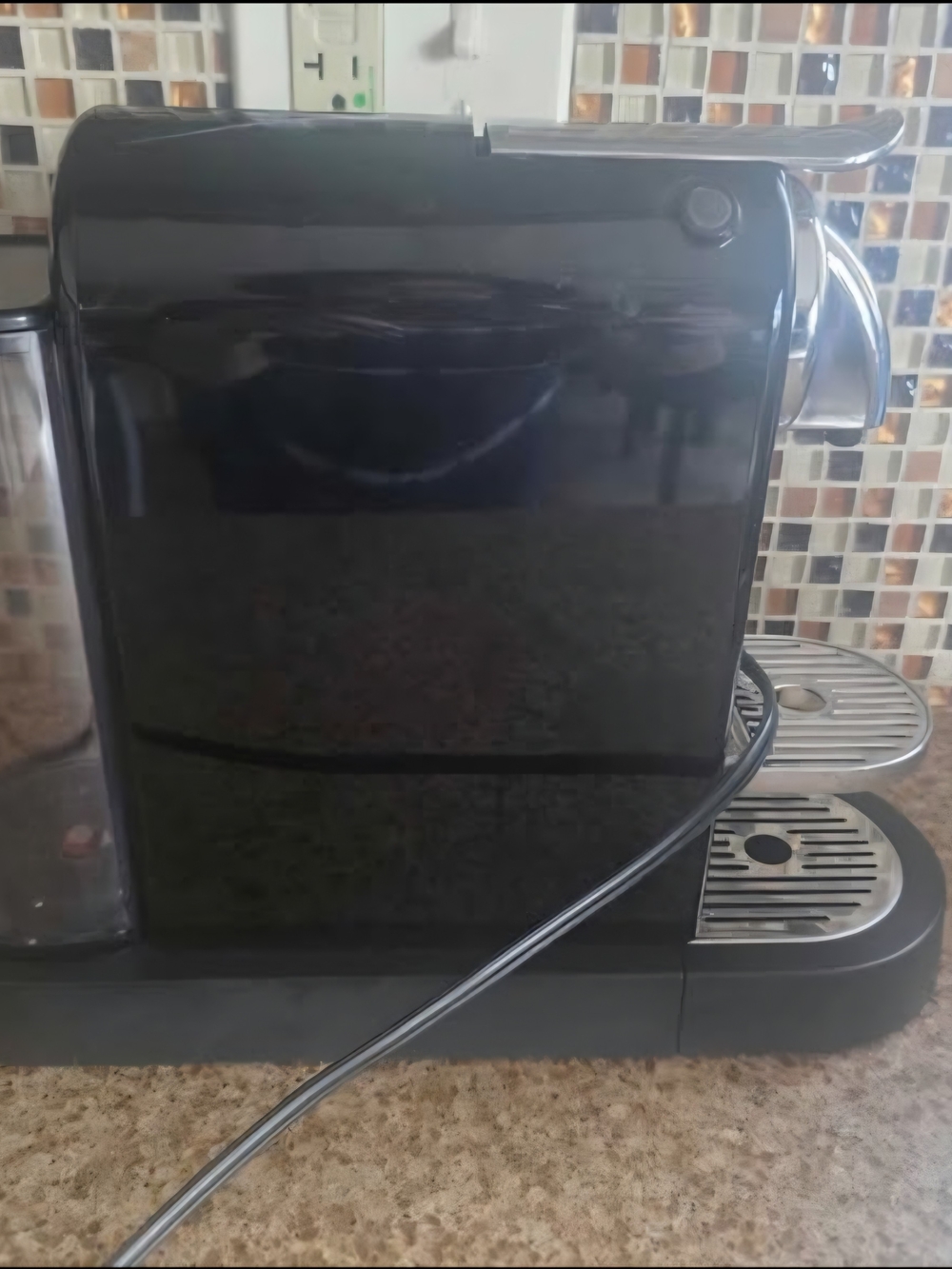 Espresso Black Single-Serve Capsule Espresso Maker